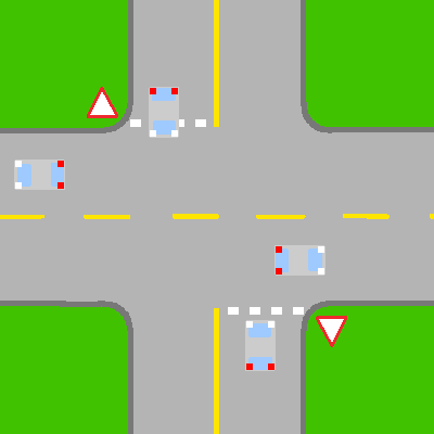 Standard intersection